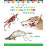 Veterinary Anatomy Coloring Book