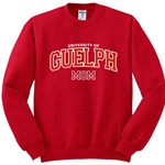 Red Mom Guelph Crewneck Sweater