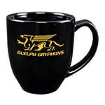 Gryphons Black 15 oz. Bistro Mug