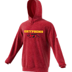 Gryphons Adidas Red Pullover Hoodie