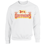 White Retro Gryphons Crew