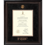 Black Medallion Degree Frame