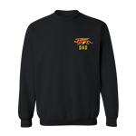 Gryphons Dad Black Crewneck