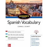 Schaum's Outline of Spanish Vocabulary, Fifth Edition