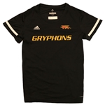 Gryphons Adidas Women's Black Tee