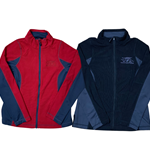 RED/BLACK GRYPHONS FLEECE FULL-ZIP JACKET