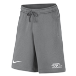 GRYPHONS X NIKE LIGHT GREY CLUB FLEECE SHORT