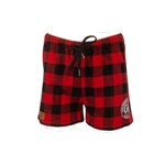 Buffalo Check Women's Circle Crest Flannel Short