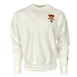 White "Griffy" Champion Reverse Weave Crew