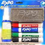 Expo Dry Erase Chisel Tip Set