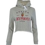 Guelph Gryphons Stencil Cropped Hood