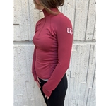 It's Rulu Run Half Zip - Mulled Wine