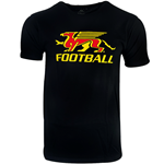 Black Gryphons Football Tee