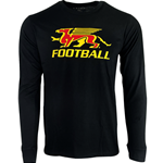 Black Gryphons Football Long-sleeve Tee