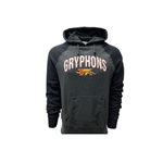 Gryphons Charcoal/Black Two-tone Hoodie