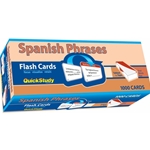 Spanish Phrases Flash Cards (1000 Cards)