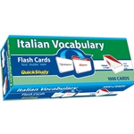 Italian Vocabulary Flash Cards (1000 Cards)