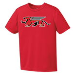 Red Youth Gryphons Performance Tee