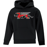 Black Youth Gryphons Fleece Hoodie