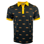 Black Repeating Gryphons Rolo Polo