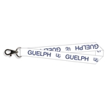 White UG Pocket Lanyard