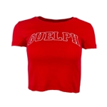Red Guelph Ribbed Tee