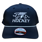 Black Imperial "Wingman" Hockey Hat