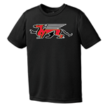 Black Youth Gryphons Performance Tee