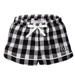 Black/White W Crested Haley Flannel Short