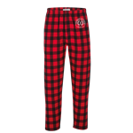 Red/Black Crested Harley Flannel Pant