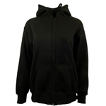 Black Guelph Oversized Full Zip Hoodie