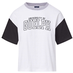 White/Black Guelph Byrnlee BF Tee