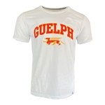 White Russell Varsity Tee