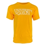 Gold Guelph Identifier Tee