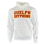 White Champion Guelph Gryphons Twill Hood