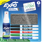 Expo Dry Erase Set Fine Tip