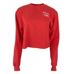 Red Champion Powerblend Varsity Cropped Crew