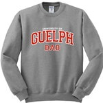 Grey Dad Guelph Crewneck Sweater