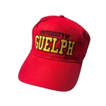 Red Guelph Cotton Twill Hat