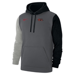 Grey Nike Gryphons Colourblock Club Fleece Hoodie