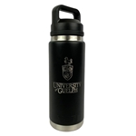 Black Yeti Rambler 26oz Horse Crested Bottle