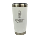 White Yeti Rambler 20 oz Horse Crested Tumbler