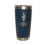 Navy Yeti Rambler 20 oz Horse Crested Tumbler