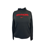 Gryphons Long Sleeve Mock Top - Black