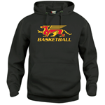 Black Gryphons Basketball Fleece Hoodie - Youth & Adult