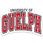 Die Cut Guelph Twill Sticker