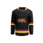 Black Gryphons Replica Hockey Jersey - Adult & Youth