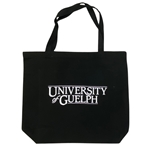 Black Identifier Cotton Tote