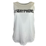 White Womens Relaxed Fit Tank