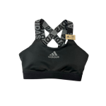 Don't Rest Branded Sports Bra - Black